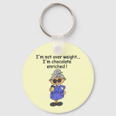 Schokolade reicherte Spaß an Schlüsselanhänger (Vorderseite)