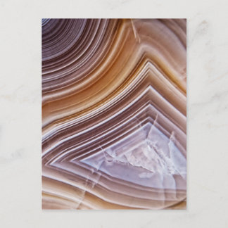 Schokolade Ribbons Agate Postkarte