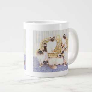 Schokolade sahnt Jumbo-Tasse