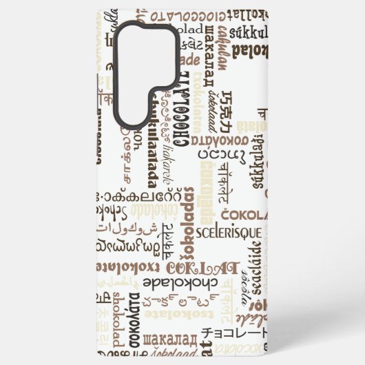 Schokolade Samsung Galaxy Hülle (Rückseite)