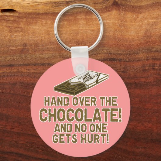 Schokolade Schlüsselanhänger (Vorderseite)