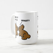 Schokolade schmerzt Tasse (Vorderseite Links)