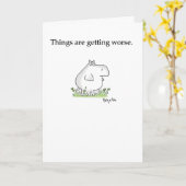 SCHOKOLADE SENDEN KARTE (Gelbe Blume)