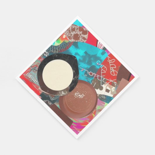 Schokolade Serviette (Ecke)