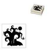 Schokolade Silhouette Briefmarke Gummistempel (Stempel)