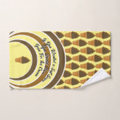 Schokolade Soft Serve Pickleball Sweet Brown Yello Handtuch (Handtuch)