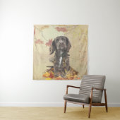 Schokolade-Spaniel-Welpe Wandteppich (Beispiel)