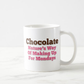 Schokolade Spaß Sprichwort Kaffeetasse