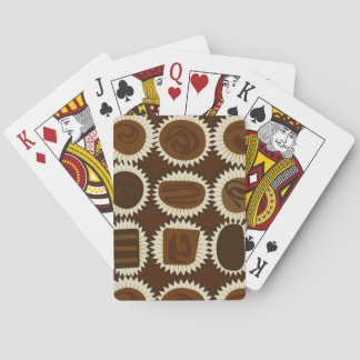 Schokolade Spielkarten
