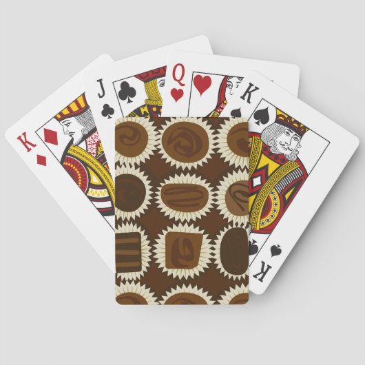 Schokolade Spielkarten (Rückseite)