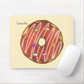 Schokolade Sprinkle Donut Mousepad (Mit Mouse)