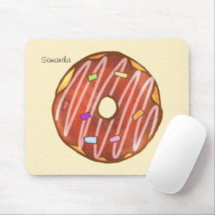 Schokolade Sprinkle Donut Mousepad