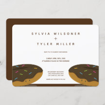 Schokolade Sprinkles Hochzeitsbrown