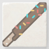 Schokolade Steinuntersetzer (Vorderseite)