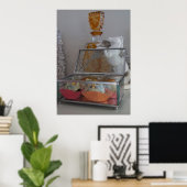 Schokolade Stilllebenfoto Kunstfoto-Foto Poster (Heimbüro)