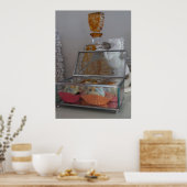 Schokolade Stilllebenfoto Kunstfoto-Foto Poster (Küche)