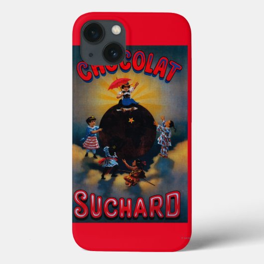 Schokolade Suchard Vintage PosterEurope Case-Mate iPhone Hülle (Rückseite)