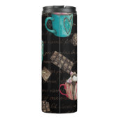 Schokolade Süßspeise Hot-Kakao-Skript Thermosbecher (Rückseite)