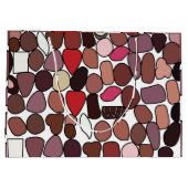 Schokolade Süßwaren Geburtstagsparty Große Geschenktüte (Rückseite)