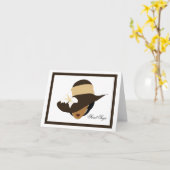 Schokolade Sweet Sugar Note Card Karte (Gelbe Blume)