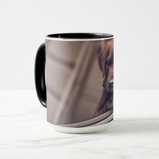 Schokolade Tasse (Vorderseite Links)