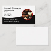 Schokolade-Theme-Visitenkarten Visitenkarte (Vorne/Hinten)