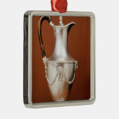 Schokolade-Topf, mit repousse Entwurf und Ornament Aus Metall (Rechts)