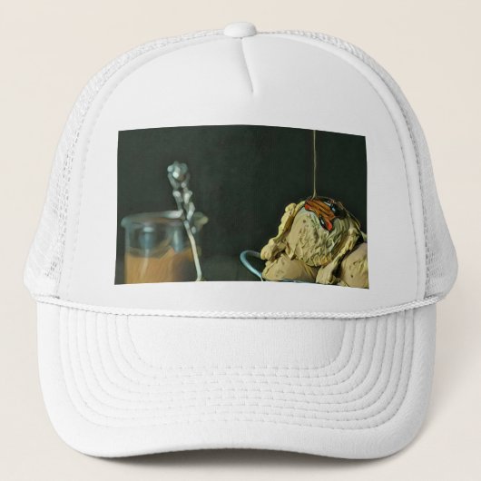 Schokolade Truckerkappe (Vorderseite)