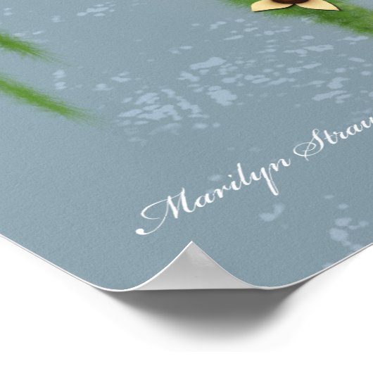 Schokolade Truffle Fantasy Tree Poster (Ecke)