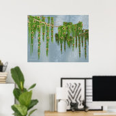 Schokolade Truffle Fantasy Tree Poster (Heimbüro)