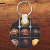 Schokolade Truffle-Foto Schlüsselanhänger (Vorderseite)
