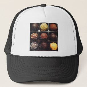 Schokolade Truffle-Foto Truckerkappe