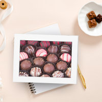 Schokolade Truffles Postcard
