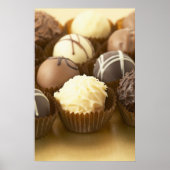Schokolade Truffles Poster Print (Vorne)