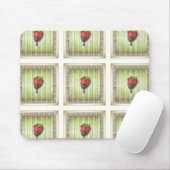 SCHOKOLADE ÜBERZOGENE ERDBEERE MOUSEPAD (Mit Mouse)