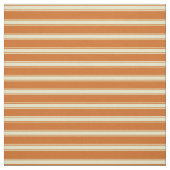 Schokolade und blassgoldenes Muster Stoff (Muster)