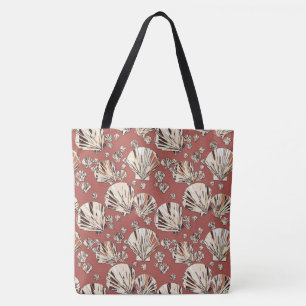 Schokolade und bräunliche Muscheln, Schokoladenunt Tasche