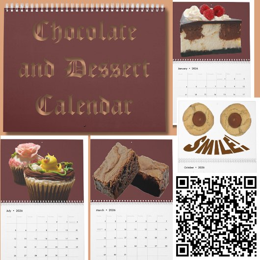 Schokolade- und Dessertkalender 20XX Kalender