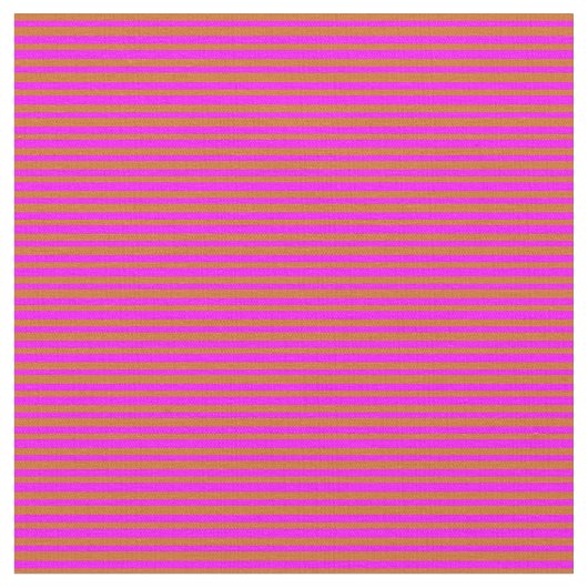 Schokolade- und Fuchsienmuster Stoff (Nahaufnahme)