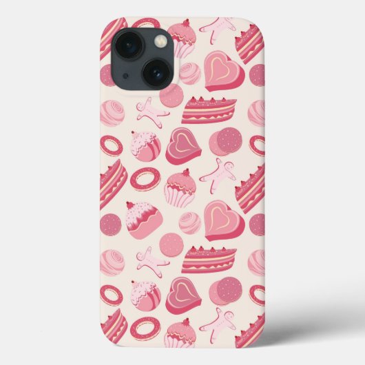 Schokolade und Gebäck Muster 2 Case-Mate iPhone Hülle (Rückseite)