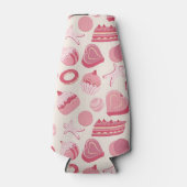 Schokolade und Gebäck Muster 2 Flaschenkühler (Vorderseite)