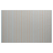 Schokolade und helles blaues Muster Stoff (Yard (91,4 cm))