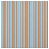 Schokolade und helles blaues Muster Stoff (Muster)
