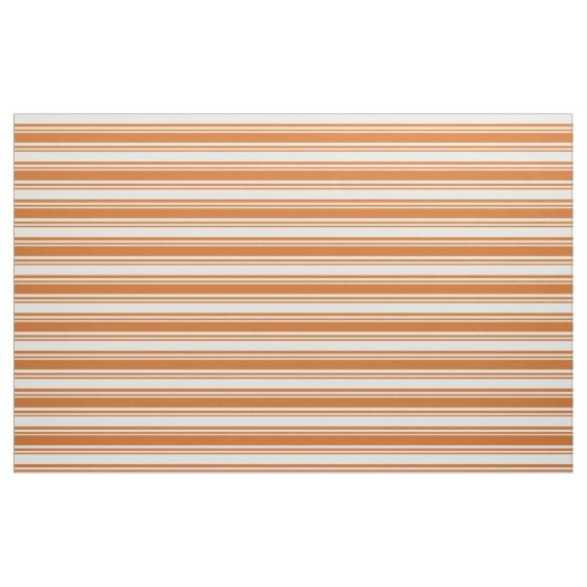 Schokolade und hellgelbe Linien Stoff (Fat Quarter (45,7 x 55,9 cm))