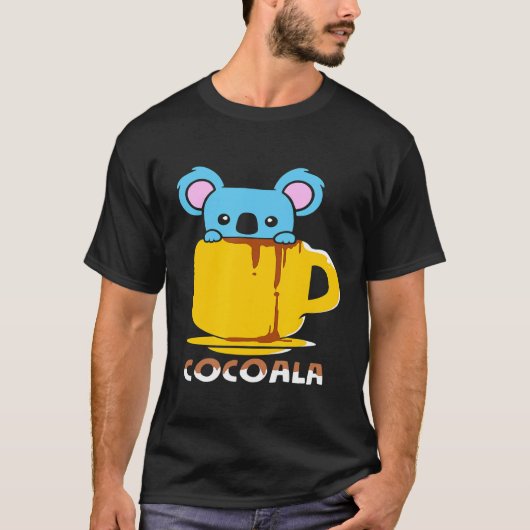 Schokolade und Kaffee Coala Koala T-Shirt (Vorderseite)