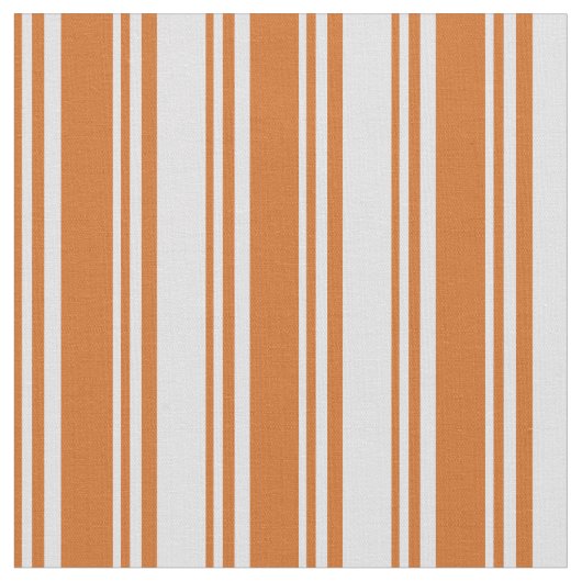 Schokolade und Lavendelfarben Streifen Stoff (Nahaufnahme)