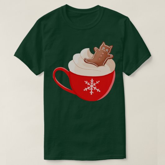 Schokolade und Lebkuchen T-Shirt (Design vorne)
