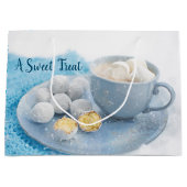 Schokolade und Leckereien Große Geschenktüte (Vorderseite)