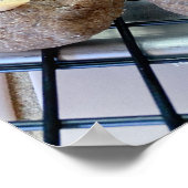 Schokolade- und Mandelkekse Poster (Ecke)