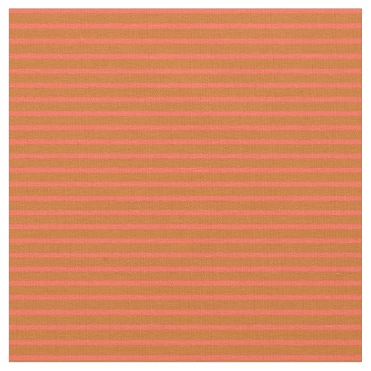 Schokolade und rote Streifen/Linienmuster Stoff (Nahaufnahme)